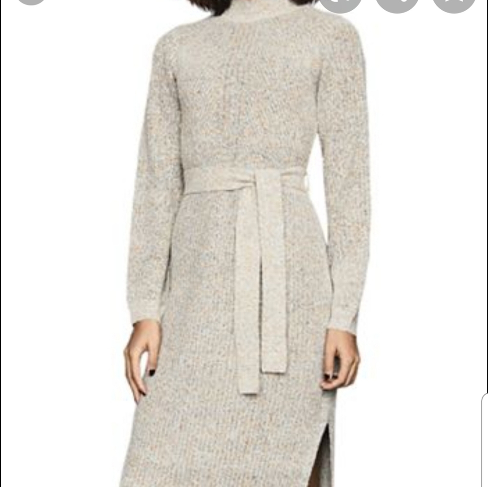 Reiss April knitted midi dress
